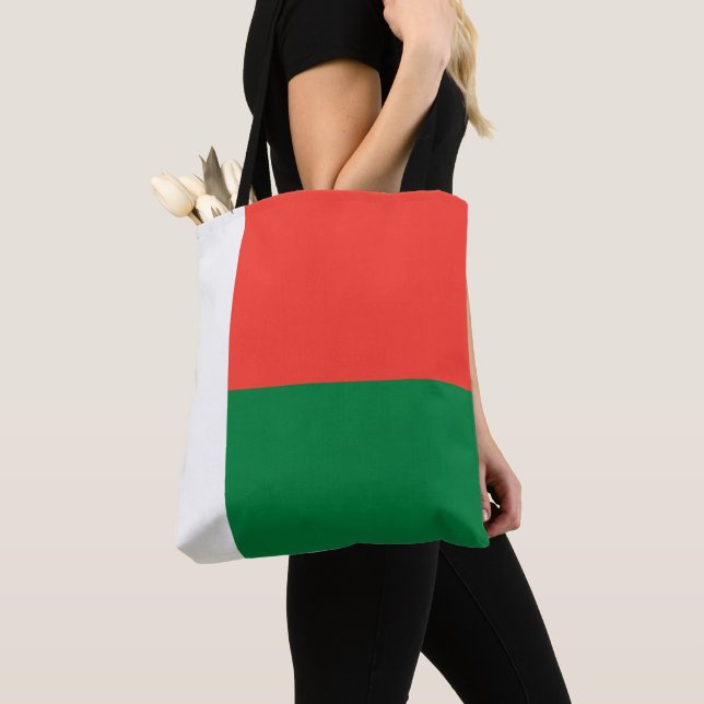 Flagge Madagaskars Tasche (Von Nahem)