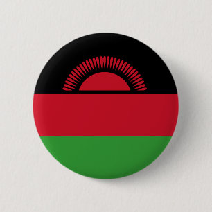 Flagge Malawis Button