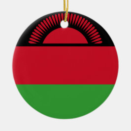 Flagge Malawis Keramik Ornament