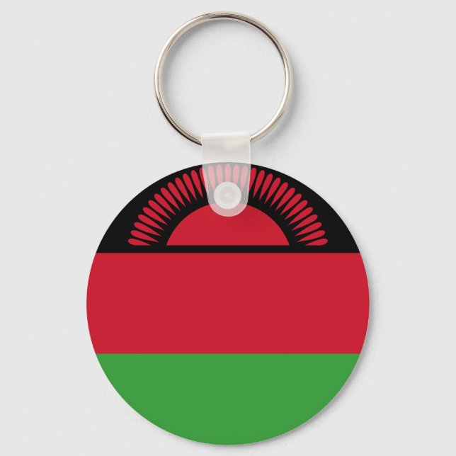 Flagge Malawis Schlüsselanhänger (Vorderseite)