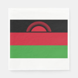 Flagge Malawis Serviette
