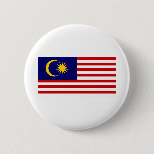 Flagge Malaysias Button