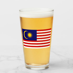 Flagge Malaysias Glas