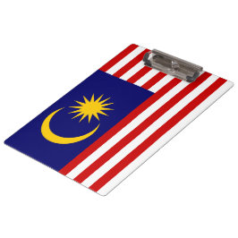 Flagge Malaysias Klemmbrett