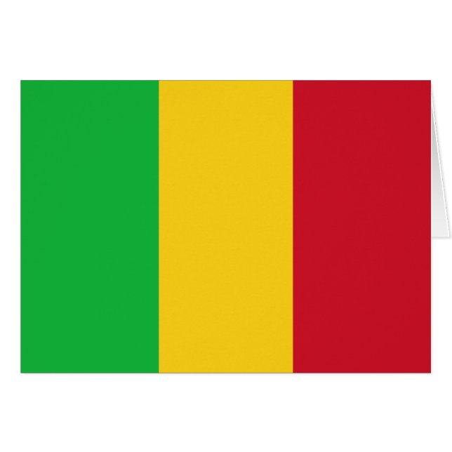 Flagge Malis (Vorderseite (Horizontal))