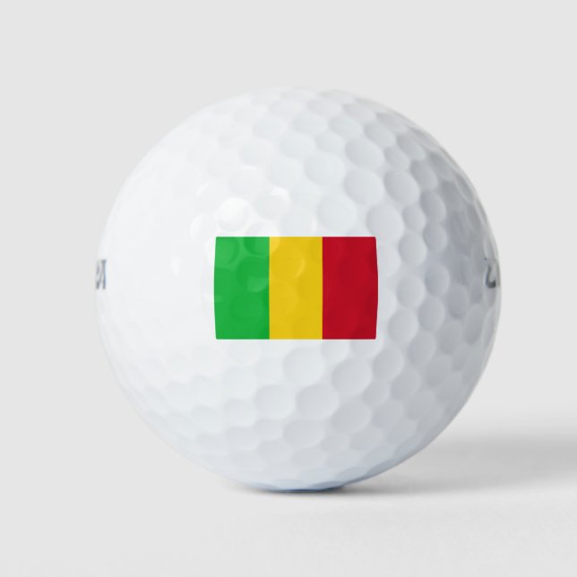 Flagge Malis Golfball (Vorderseite)