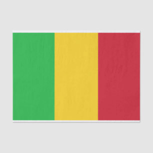Flagge Malis Seidenpapier