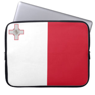 Flagge Maltas Laptopschutzhülle