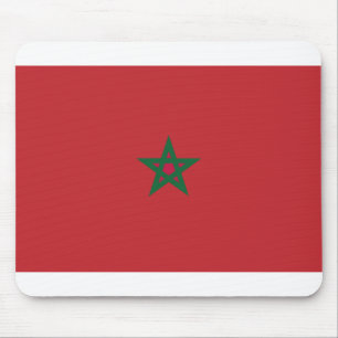 Flagge Marokkos Mousepad