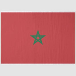 Flagge Marokkos Seidenpapier