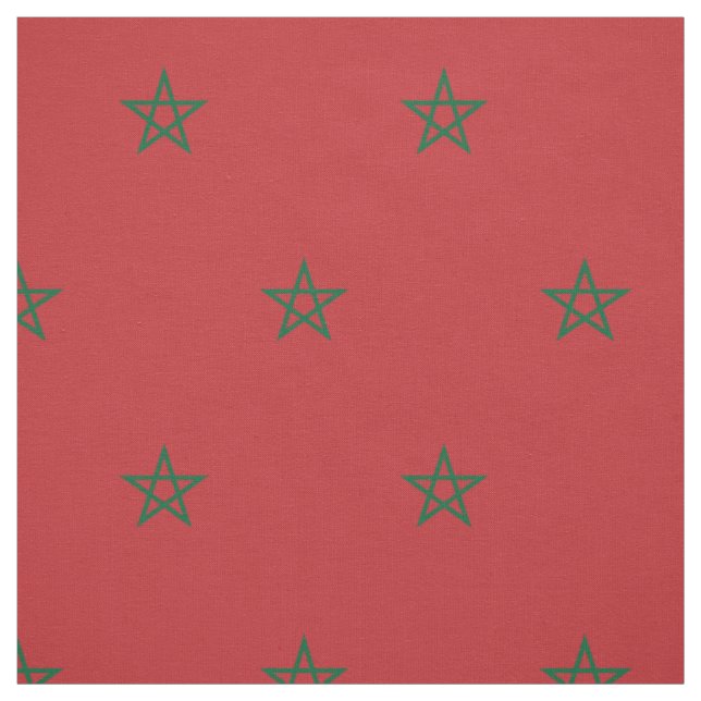 Flagge Marokkos Stoff (Muster)