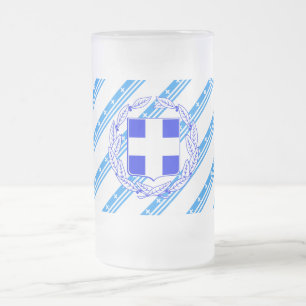 Flagge Mattglas Bierglas