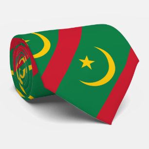 Flagge Mauretanien Krawatte
