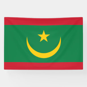 Flagge Mauretaniens Banner