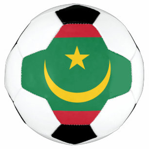 Flagge Mauretaniens Fußball