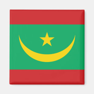Flagge Mauretaniens Magnet