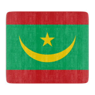 Flagge Mauretaniens Schneidebrett