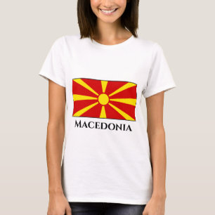 Flagge Mazedoniens T-Shirt
