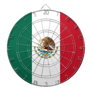 Flagge Mexikos, Bandera de la República Mexicana Dartscheibe