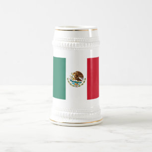 Flagge Mexikos, Flagge der mexikanischen Republik Bierglas