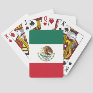 Flagge Mexikos, Flagge der mexikanischen Republik Spielkarten