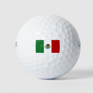 Flagge Mexikos Golfball