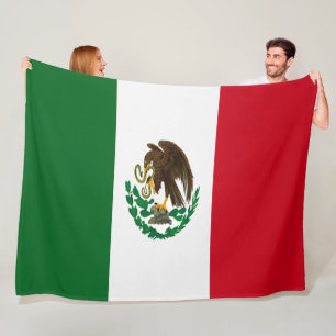 Flagge Mexikos groß Fleecedecke