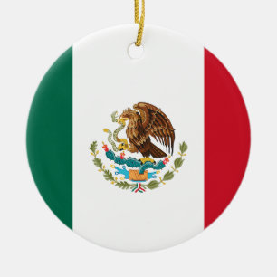 Flagge Mexikos Keramik Ornament