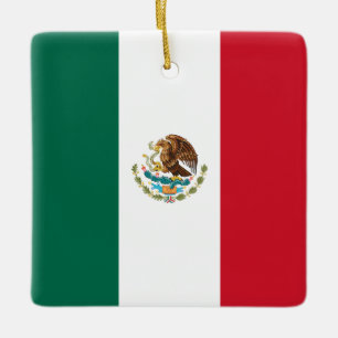 Flagge Mexikos Keramikornament