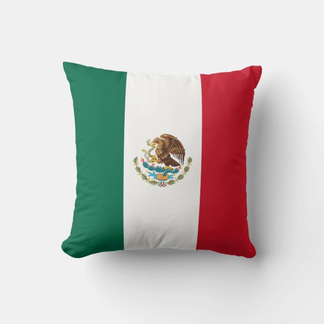Flagge Mexikos Kissen (Vorderseite)