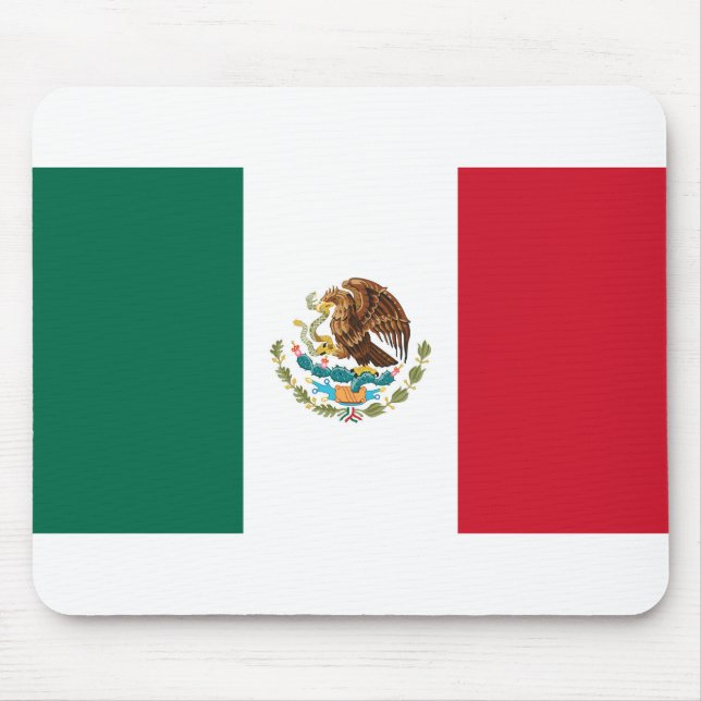 Flagge Mexikos Mousepad (Vorne)