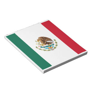 Flagge Mexikos Notizblock