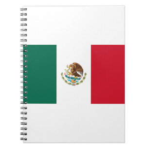 Flagge Mexikos Notizblock