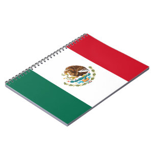 Flagge Mexikos Notizblock