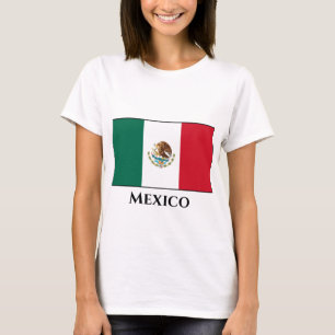 Flagge Mexikos T-Shirt