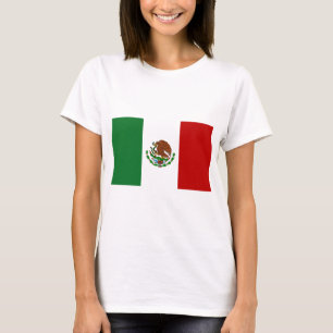 Flagge Mexikos T-Shirt