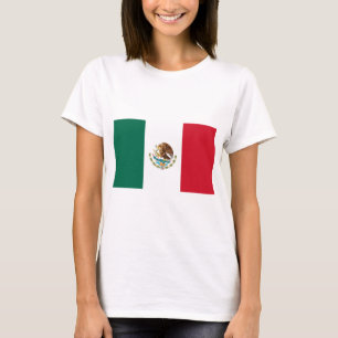 Flagge Mexikos T-Shirt