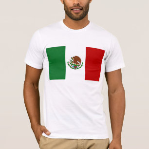 Flagge Mexikos T-Shirt
