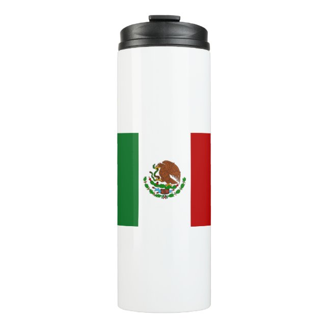 Flagge Mexikos Thermosbecher (Vorderseite)