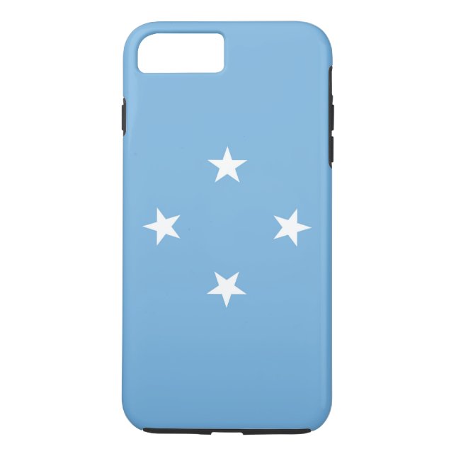 Flagge Mikronesiens Case-Mate iPhone Hülle (Rückseite)