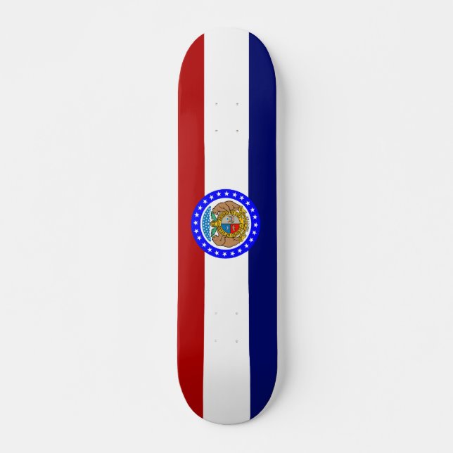 Flagge Missouri Skateboard (Vorne)