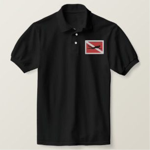 Flagge mit Taucher