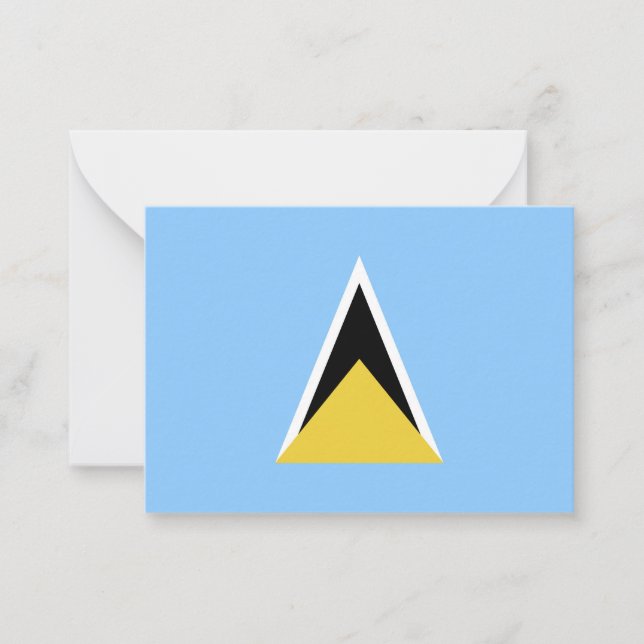 Flagge Mitteilungskarte (Vorderseite)