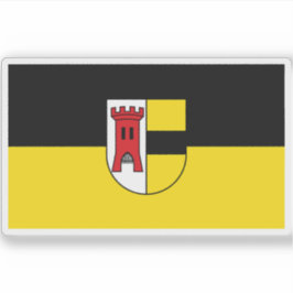 Flagge Moers, Deutschland Aufkleber