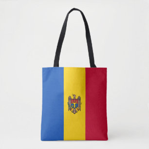 Flagge Moldawiens Tasche