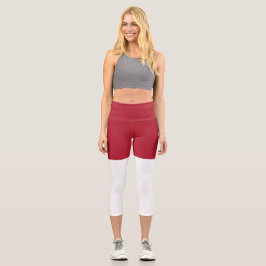 Flagge Monaco Capri Leggings