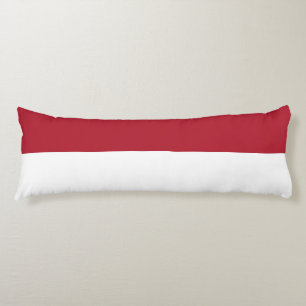 Flagge Monaco Seitenschläferkissen