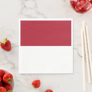 Flagge Monaco Serviette