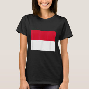 Flagge Monaco T-Shirt