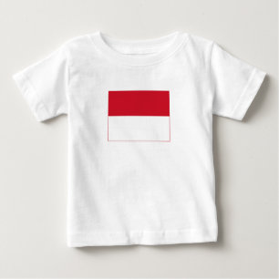 Flagge Monacos Baby T-shirt